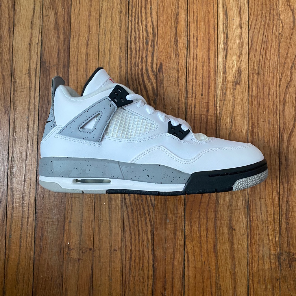 Jordan 4 White Cement